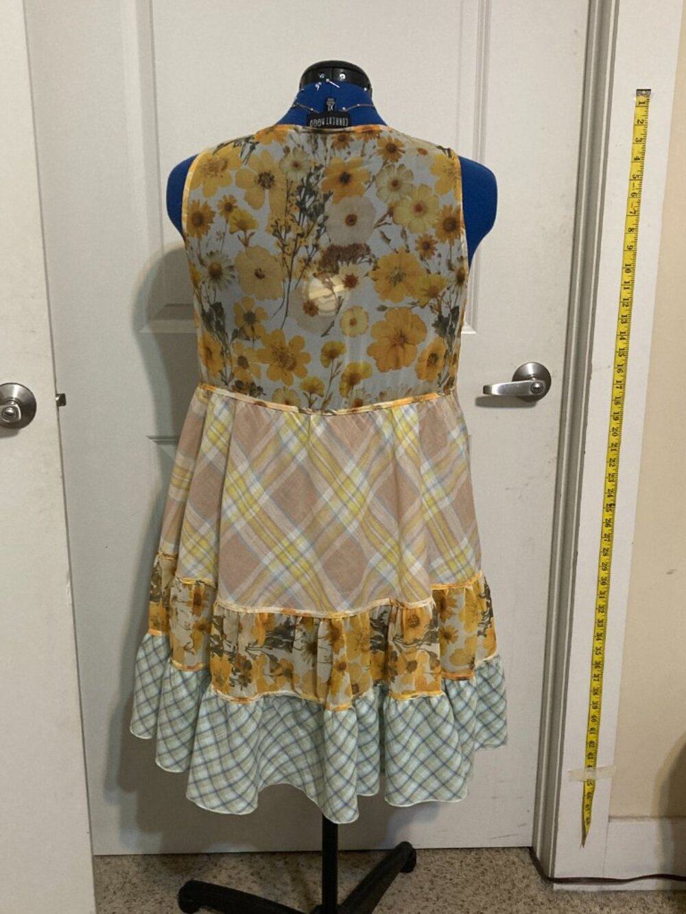 Dolls Kill Current Mood Rodeo Rivals Fit N' Flare Dress - Floral - Picture 3 of 7